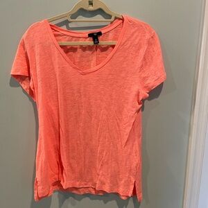 GAP Coral Short Sleeve Relaxed T-Shirt